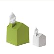 Umbra Tissue Cover Box Holder Paper Case Dispenser Toilet Case Canvas Plastic !!