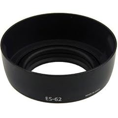 ES-62 Objektivhaube Gegenlichtblende f�r Canon CANON EF 50mm f/1.8, EF 50mm f/1.8 II,Eos 50D,40D,7D,5D,1Ds,550D,500D,450D.