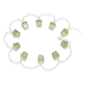 Royce Lighting RSL01-37 Outdoor Ten-Light String Lantern Fossil Stone by Royce Lighting