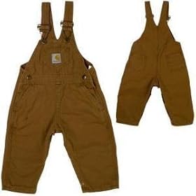 Carhartt Washed Duck Bib Overall Pant - Infant