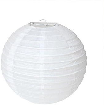 DHXY 10 Inch Chinese Round Paper Lantern (More Colors) , Yellow
