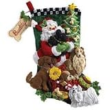 Bucilla Santa Paws Stocking Felt Applique Kit-18 Long