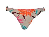 Split Bubblegum Floral Ring Side Surf Swim Bottom
