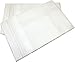 Mezzati Brushed Microfiber Premium Pillowcases Set - Ultra Soft and Lightweight for Ultimate Sleep Comfort, Wrinkle Free and Color Fade Resistant (White Set of 2 Standard Size Pillow Cases)