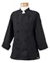 Dickies Chef Women's 6.5 oz Executive Chef Coat C070308 black Small