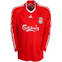 08-10 Liverpool Home L/S Shirt