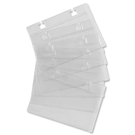 Rotadex Business Card Sleeves for 105x74mm Rotadex Refill Cards Ref BC50 [Pack of 50]