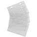 Rotadex Business Card Sleeves for 105x74mm Rotadex Refill Cards Ref BC50 [Pack of 50]