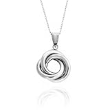 Karat Platinum Love Knot Pendant