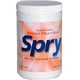 Xlear Spry Fresh Fruit Gum, 600-Count
