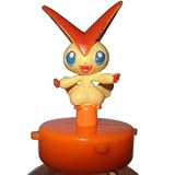 Victini - Pokemon Black & White BW2 Rubber Stamp Figure Takara Tomy NintendoIMAGE