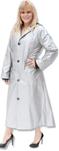 Shaynecoat Raincoat for Woman Silver