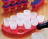 SHOT GLASS ICE MOLD WITH TRAY (13PC. SET)