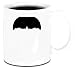 Rikki Knight® Charlie Chaplain Mustache Photo Quality 11 oz Ceramic Coffee Mug cup