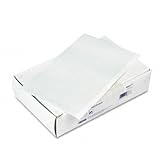 Esselte Self-Adhesive Vinyl Pockets, 5 X 8. Clear Front/White Backing, 100/ ....