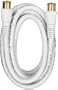 RCA VH606PWH 6-FT WHITE RG6 PUSH-ON COAXIAL CABLE