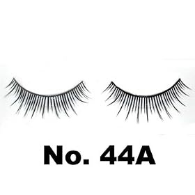 Model 21 False Eyelashes No. 44A, 10 Pairs