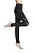 Lotsyle Women's Mesh splicing stretchy elastic leggings gym yoga pants