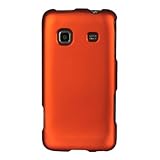 Orange Rubberized Hard Case for Samsung Galaxy Prevail (Boost Mobile)