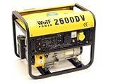 Review Wolf  / Wolf WP2600DV Petrol Generator Dual Voltage
