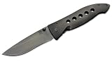 Eigenschaften Buck  / Buck-Einhandmesser, Tom Mayo-Design, 440 C, Gürtelclip
