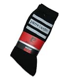 Pierre Cardin men's 3-pack black socks
