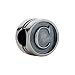 Kera Sterling Silver Alphabet Letter C Bead