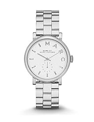 Marc by Marc Jacobs MBM3242 Baker Silver Tone Watch
