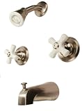 8 Two-way Tub & Shower Valves, With Washerless Cartridges, Chrome Finish - By Plumb USA