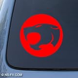 THUNDERCATS - Car, Truck, Notebook, Vinyl Decal Sticker #1034 | Vinyl Color: Red