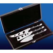 Cilio Fontina 3-Piece Cheese Knife Set by Cilio