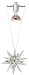 LBL Lighting HS159ABPC1A50MPT Celeste Collection 1-Light LV Mini-Pendant, Prismatic Swarovski Crystal with Polished Chrome Finish