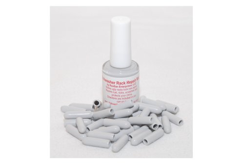 Uber Goop Light GREY Dishwasher Rack Paint & Glue w/40 caps