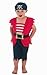 NEW KIDS TODDLER PIRATE FANCYDRESS COSTUME OUTFIT