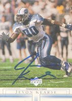 Jevon Kearse, Tennessee Titans, 2001 Upper Deck Autographed Card
