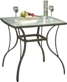36x36 Glass Top Table