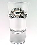 Green Bay Packers Shotglass with Logo
