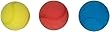 Mondo - MOO861 - Jeu de Plein Air - Balle Mousse Ten Ball Scht - Diam�tre: 7 cm