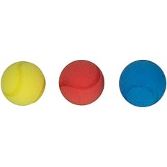 3 Softb�lle 7cm sort [Spielzeug]