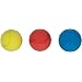 3 Softb�lle 7cm sort [Spielzeug]