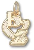 Los Angeles Lakers I Heart Logo 1/2 Charm/Pendant