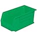 Akro-Mils 30230 AkroBins Plastic Storage Bins, Space-Saving Stackable Bins for Garage, Pantry, Craft Organization, 11-Inch x 5-Inch x 5-Inch, Green, 12-Pack