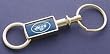 New York Jets Gold Tone Valet Keychain