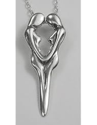An Exquisite Lesbian Pendant in Sterling Silver, Gay Jewelry Youll Be Proud to Wear