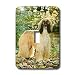 Dogs Afghan - Afghan Hound - Light Switch Covers - single toggle switch