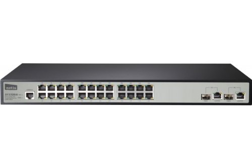 Netis ST3326M switch Niv2 24 ports 10/100 +2 combo giga/sfp