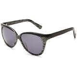 Nicole Miller Womens Tres Chic Oversized Sungl