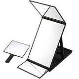 ヘアカラーミラー四面鏡