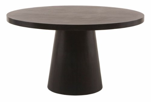 Diamond Sofa 53-Inch Round Pedestal Dining Table