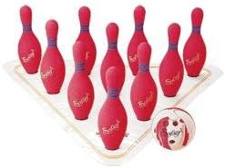 FLAGHOUSE Full - Size Weighted Foam Bowling Set